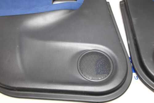05-07 SUBARU WRX STI OEM DOOR CARD PANEL PANELS SET COMPLETE FRONT REAR BLUE - Picture 3 of 11