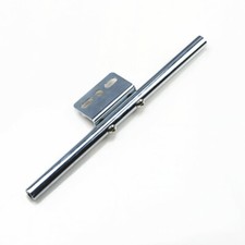 Chrome Front or Rear 10mm Turn Signal Light Bar for Cruiser Chopper Big Dog CB