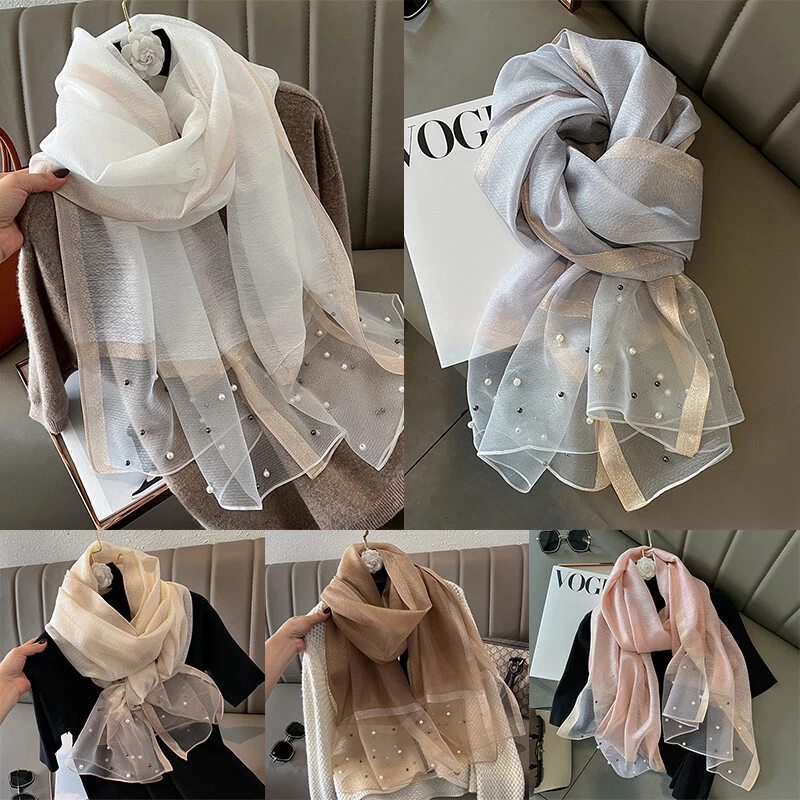 Sciarpa Con Frange A Tinta Unita Grigio Chiaro Melange - Acquista Online | Terranova - Foto 7