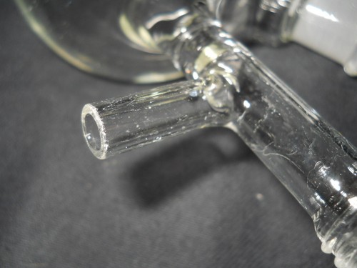 Chemglass 14/20 Joint Airfree Schlenk Glass 250mL Reaction Flask with Side Arm - Picture 3 of 3