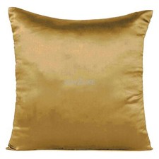 Luxury Silk Cushion Cover 45x45cm / 18x18" Decorative Throw Pillow Case
