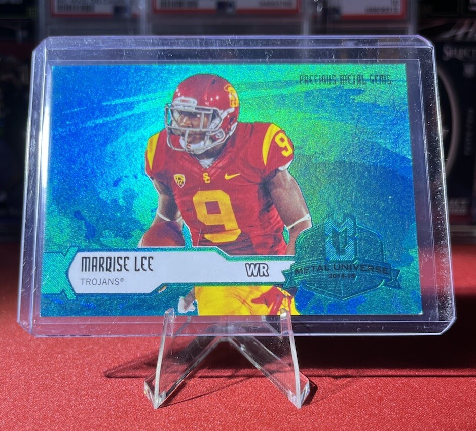 Marqise Lee Flair Showcase Metal Universe #M26 Precious Metal Gems-Teal