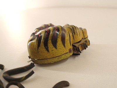 Jouet Ancien Araignée En Tôle – Moteur à Clé Japonais, Tin Toy Wind Up
