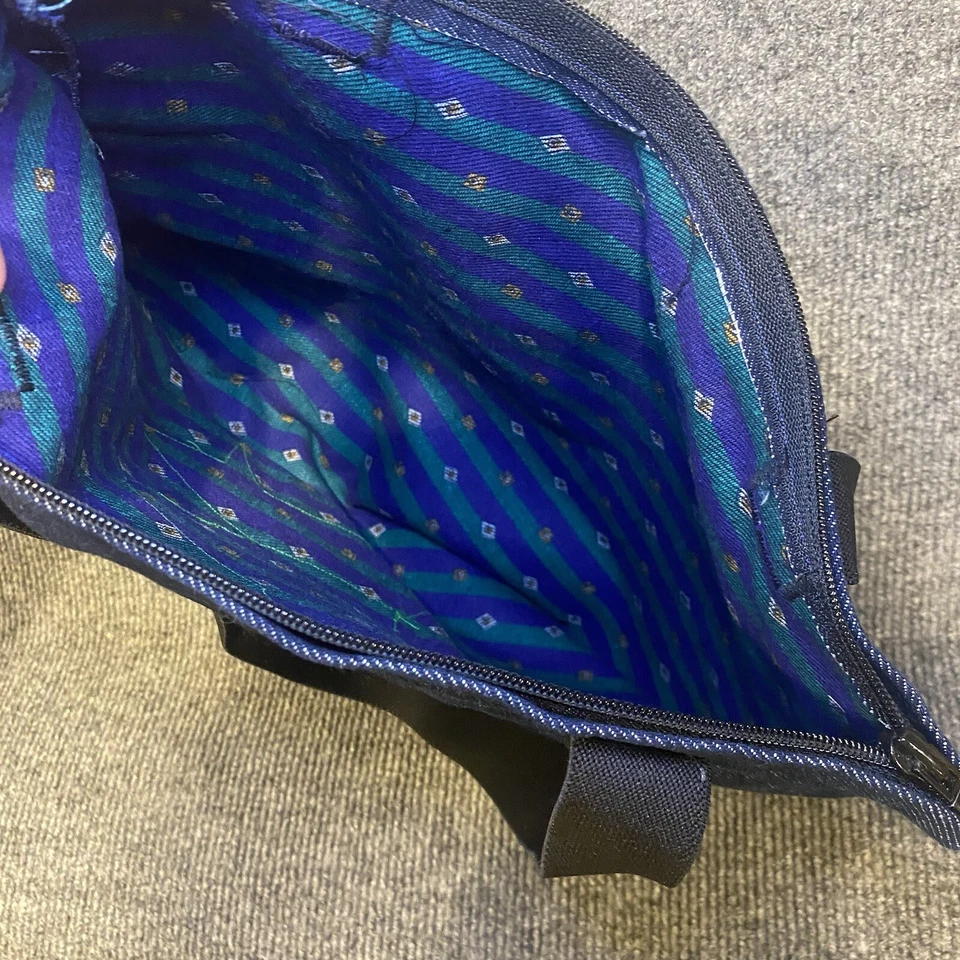 Bolso de mano vaquero vintage sombrero hombre cosido a mano con cordón sombrero correa para la barbilla Foto 4 de 4