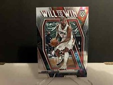 2020-21 NBA Panini Mosaic Basketball Kawhi Leonard #3 Will to Win Insert Card
