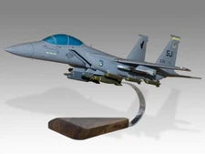 McDonnell Douglas F-15 SJ USAF Desk Wood Aircraft New Model Large Scale 1/48