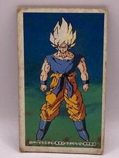 Son Goku / Dragon Ball Z / Menko TCG Vintage 51553 Shueisha / Made in Japan Rare