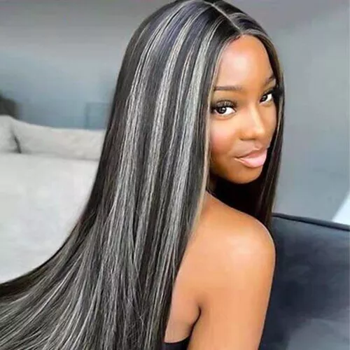 Grey hair wig clearance ebay