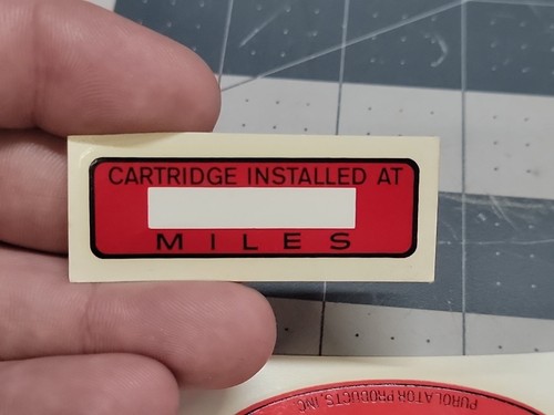 Packard Purolator Oil Filter Sticker Cartridge Sticker - Bild 10 von 12