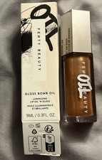 FENTY BEAUTY GLOSS BOMB OIL LUMINIZING LIP OIL N GLOSS FROSTED BUNZ 05 - 0.3 OZ