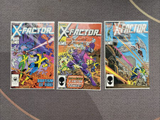 X-FACTOR #1 - 3, HIGH GRADE COPIES, Marvel Comics (1985)