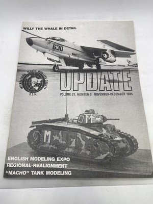 IPMS Update Magazine Nov-Dec 1985 Vol 21 No 3 Plastic Modeling USA