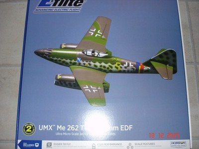 e flite umx Me 262 BNF mit Kampfspuren