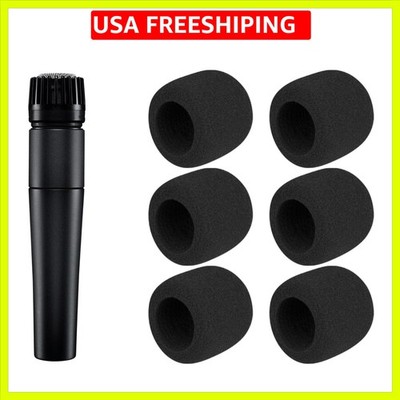 6Pcs Microphones Pop Filter for Shure SM57SM57LC/SM57-LCE/SM57 Pro, Protectiv...