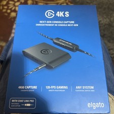 New Elgato 4K S Next-Gen Console Capture Card 20GBR9901