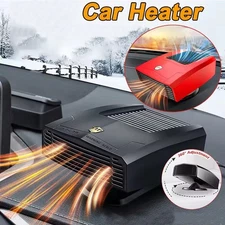 1200W Heater Portable Heating Cooling Fan Defroster Demister for Car Truck 12V