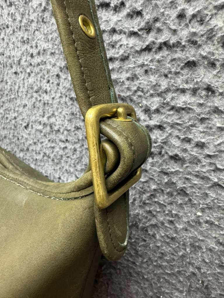 Vintage Coach 9953 Helen's Legacy Leather Crossbody Bucket Bag
