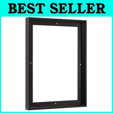 Sleek 14x18 Inch Black Frame for Canvas Prints