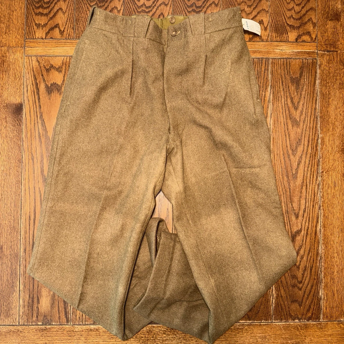 パンツ 1950s French Striped Brown Wool Trousers 1950s 100% Wool Vintage Pants for Men for sale - eBay