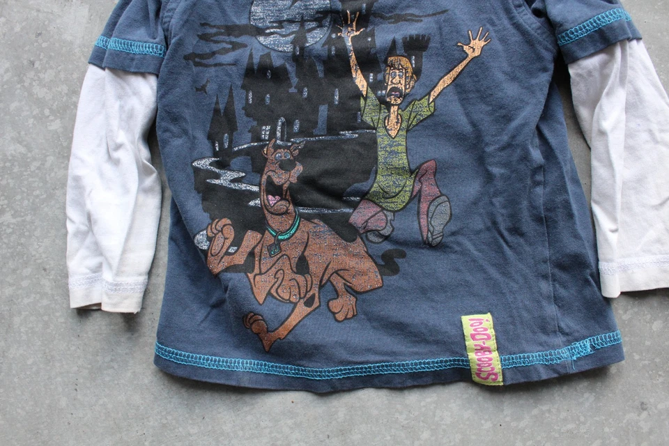 VINTAGE CARTOON NETWORK SCOOBY-DOO! WEAR CHILD KIDS SIZE 10x12 - Image 2 of 4