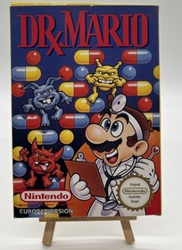 Dr Mario Nintendo NES PAL OVP Mit Anleitung Und Schuber Top Zustand Sammlung