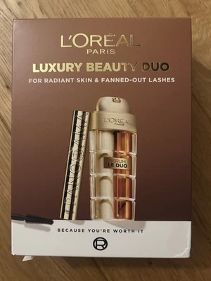 L’OREAL L’ Oreal Paris Luxury Beauty Duo Set Serum Le Duo + Black Panorama Mascara (BNIB