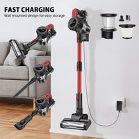 4000W Cordless Vacuum Cleaner Upright Lightweight Handheld Bagless Home