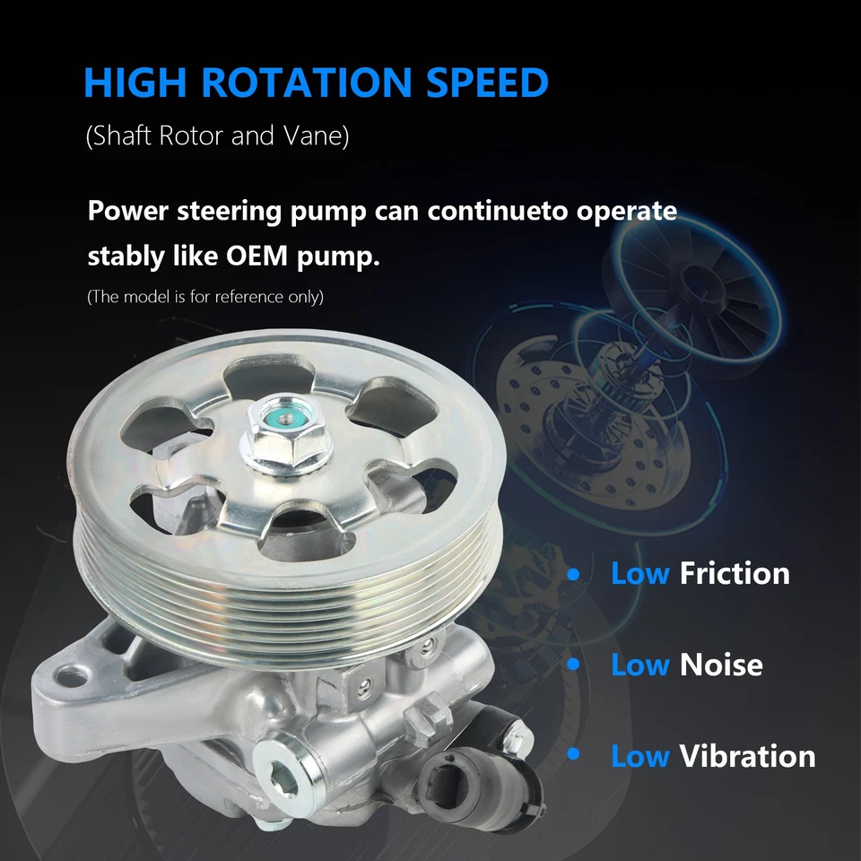 Power Steering Pump for Acura RSX 2.0L 2002-2006 Acura TSX 2.4L 2006-08 21-5419 — 第 3/4 张图片
