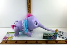 Juno My Baby Elephant Interactive w/Peanut and Paperwork Talking/Moving/WORKS