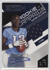 2010 Epix Rookie Campaign Materials Signatures 1/100 Damian Williams Auto 3hd
