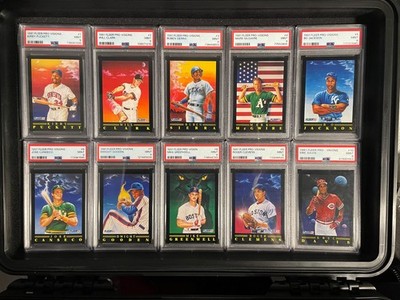 1991 Fleer Pro-Visions Baseball Complete Set ALL PSA 9 (12 Cards) - Please read