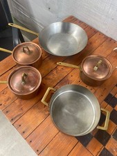1776-1976 Paul Revere Copper Pan Set 5 set  (2 are limited edition)