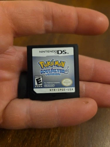 Pokemon: SoulSilver Version (Nintendo DS, 2010) Authentic Cartridge Only Tested