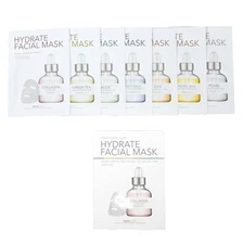 Dermal Shop Hydrate Facial Mask - 7 Masks for Daily Use - Skincare Sheet for ...