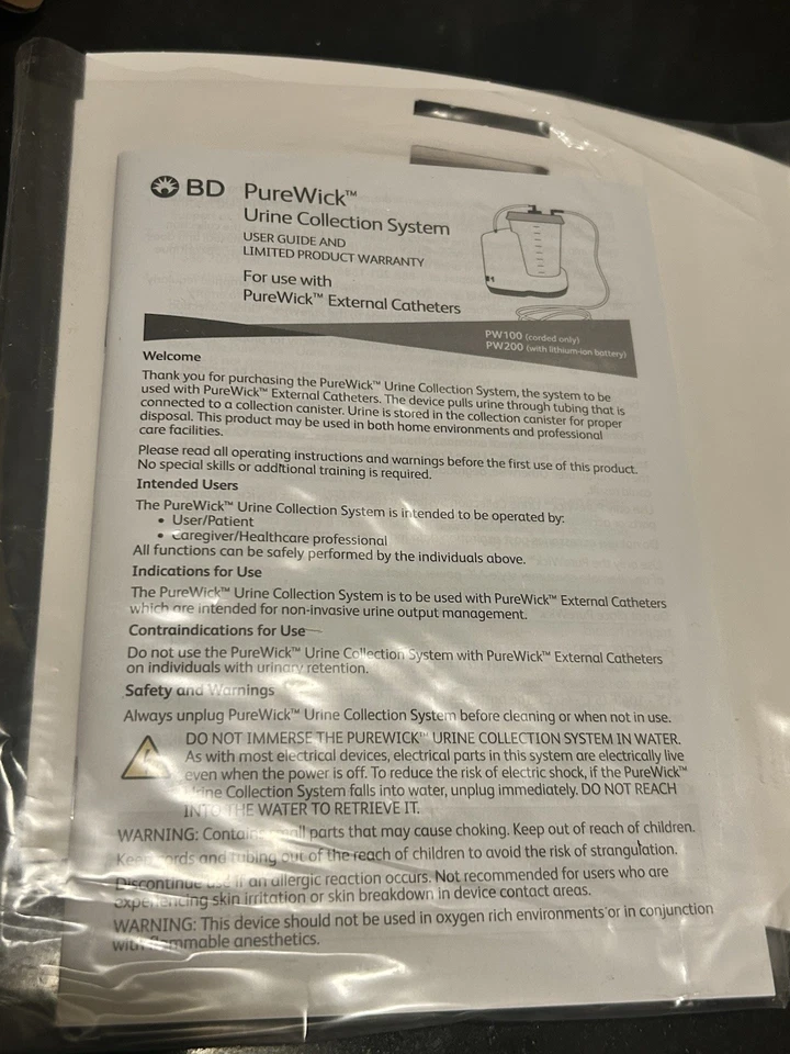 Sistema de catéter hembra Pure Wick - NUEVO, nunca usado Foto 3 de 4