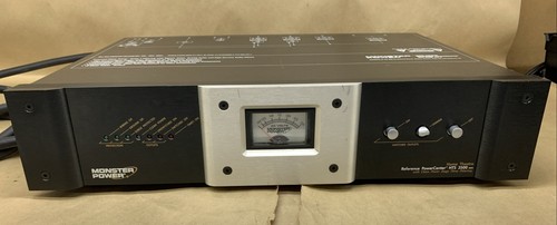 Monster HTS 3600 MKII Surge Protector Clean Power tested Working All Functions