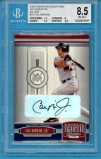 2005 Donruss Signature Cal Ripken Jr. AUTO BGS 8.5 NM-MT+  AU-10