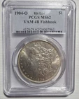 1904-O Morgan Silver Dollar PCGS MS62 VAM 4B Fishhook - Hit List 40 Top Variety
