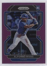 2022 Panini Prizm Tier II Purple Prizm Alfonso Rivas #210 10ba