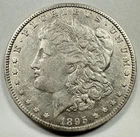 1895-O $1 Morgan Dollar 90% Silver New Orleans US Coin - KEY DATE!