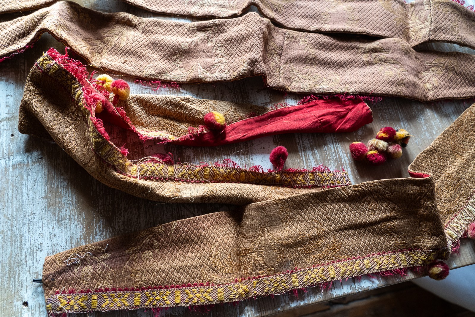 Lot of Antique Fabric Pieces