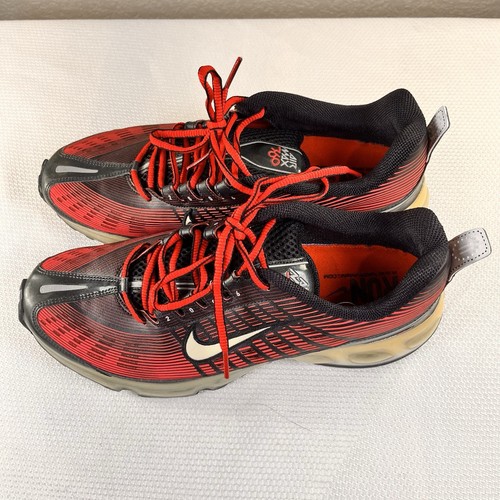 Men's OG 2006 Nike Air Max 360 1 Black Atomic Red White Sz 9 (310908-012) RARE - Picture 6 of 19
