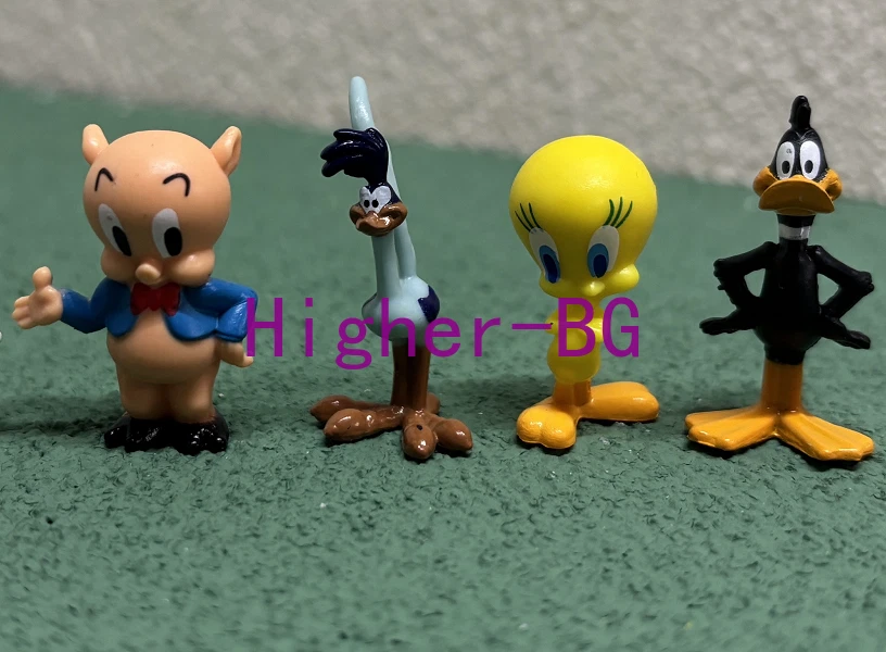 10pcs Looney Tunes Cartoon Doll Sylvester Daffy Duck Bugs Bunny Tweety Mini Toy - Image 4 of 4