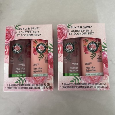 Herbal Essences Rose Hips Smooth Shampoo & Conditioner Set 13.5 FL OZ each 4 Ct
