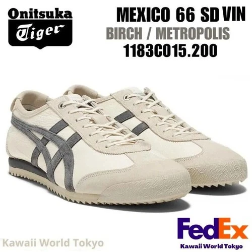 Onitsuka Tiger MEXICO 66 SD VIN BIRCH/METROPOLIS 1183C015 200 UNISEX NEW!!