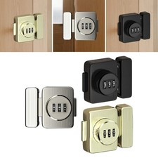 Password Rotary Hasp Lock Twist Knob Hasp Latch Keyless Combination Lock for