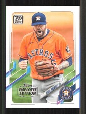 2021 Topps RYAN PRESSLY Employee Edition Rare card #652 HOUSTON ASTROS