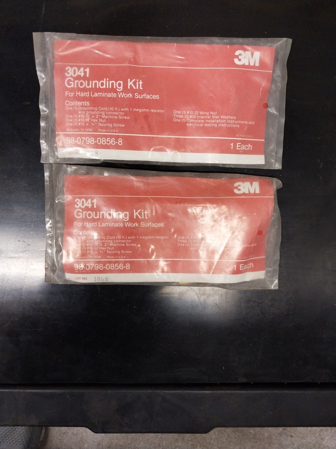 LOT of (2) 3M Grounding Kit 3041 98-0798-0856-8
