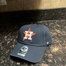 Houston Astros '47 Brand Navy Blue Clean Up Adjustable Dad Hat