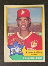 1989 TCMA PCL All-Stars #40 Ramon Martinez NM-MT Minor League Albuquerque Dukes